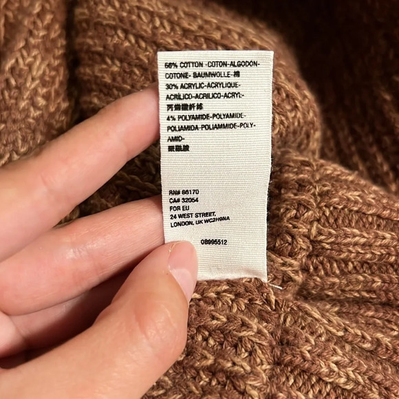 Free People Women’s S Oversized Cardigan‎ Sweater Chunky - Picture 5 of 5